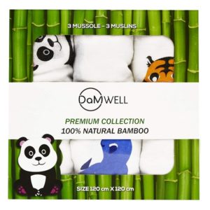 Mussola in Bambu neonato