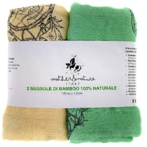 Mussole in cotone di bamboo
